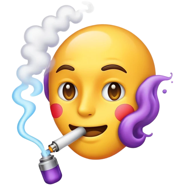 Emoji vaping emoji