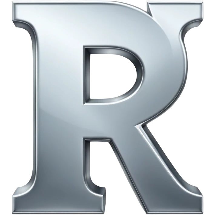 The letter R emoji