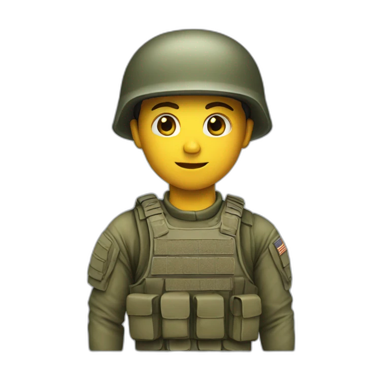 Special force soldier emoji