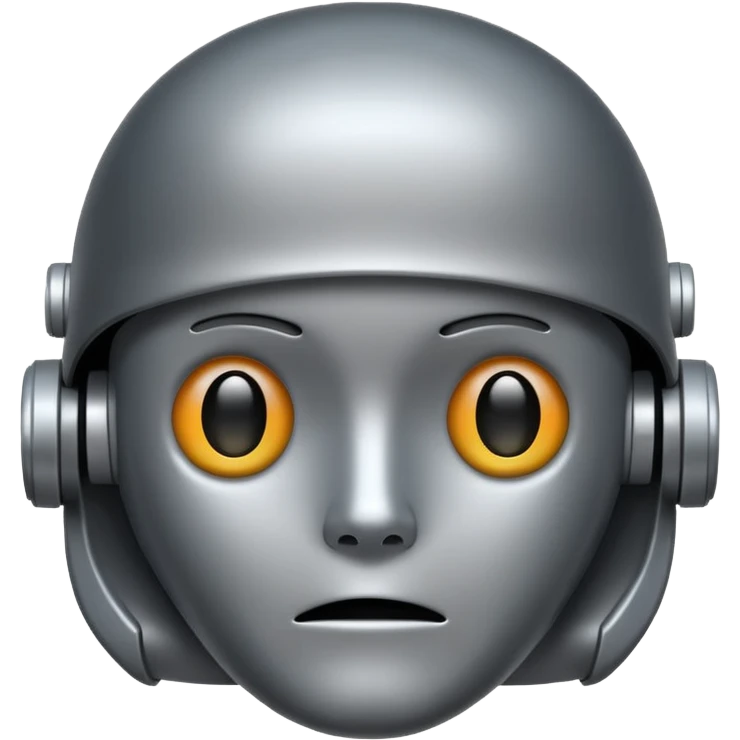 ai robot emoji, sad expression emoji