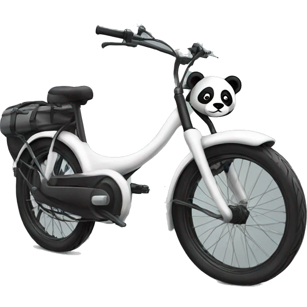 panda bike emoji