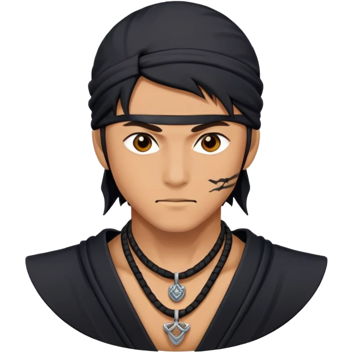 نينجا لابس مداليه emoji
