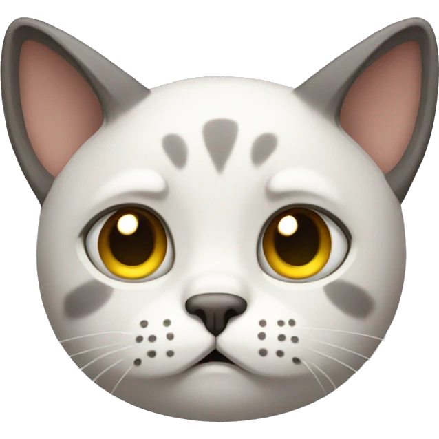 Sad cat emoji
