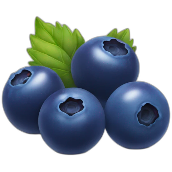 Blue berries emoji