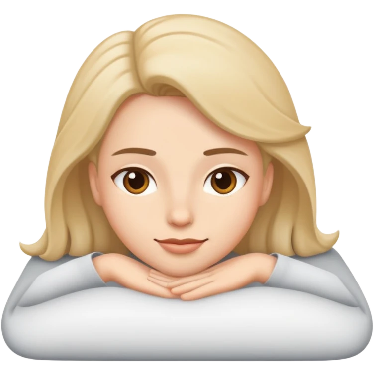 Lying down  emoji