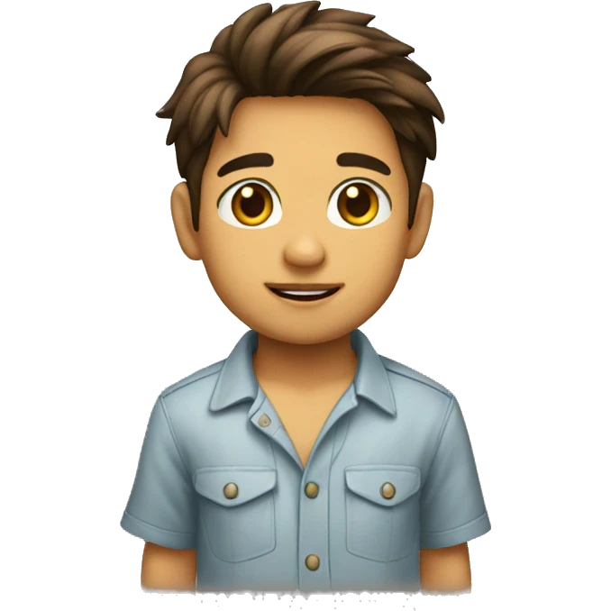 Niño rubio emoji