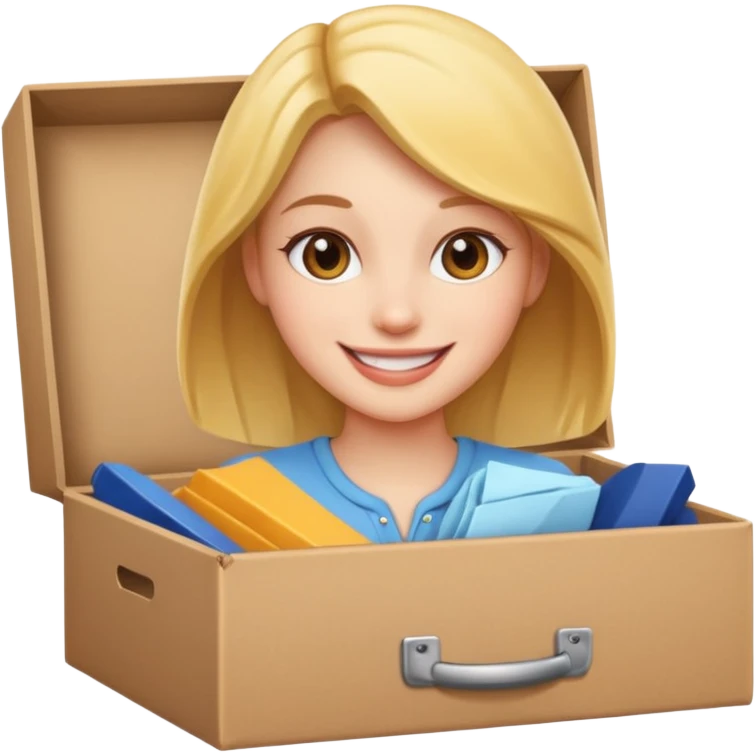 beauty, for video with unpacking  emoji