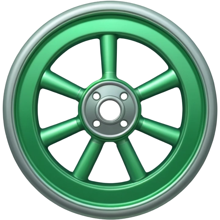 green glider wheel emoji