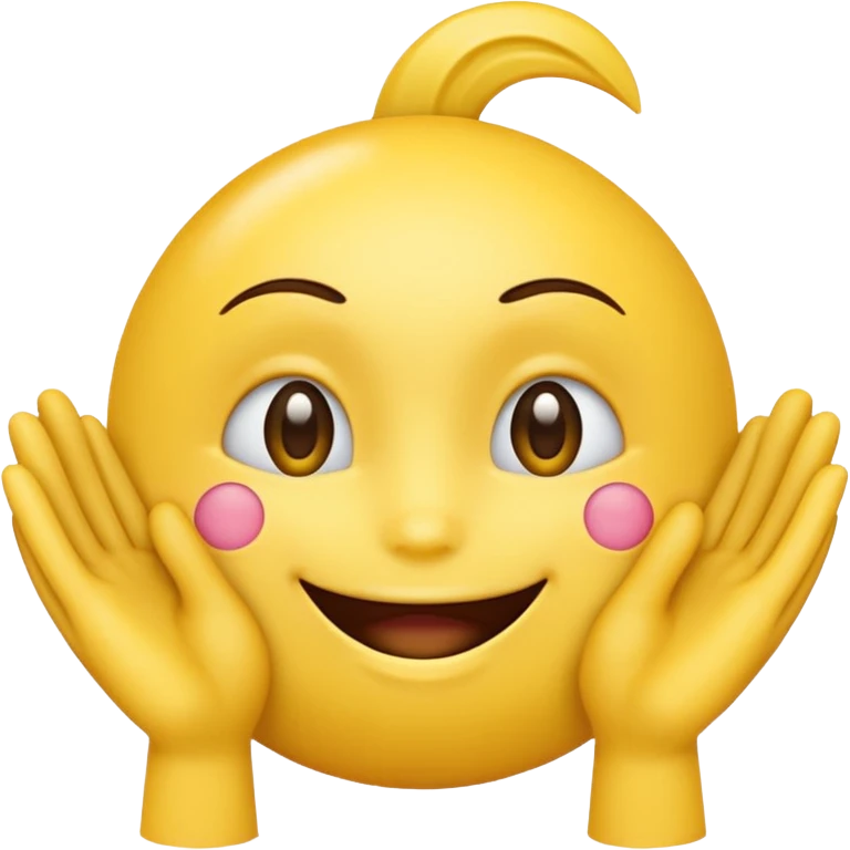 A yellow emoji fingering their vagina emoji