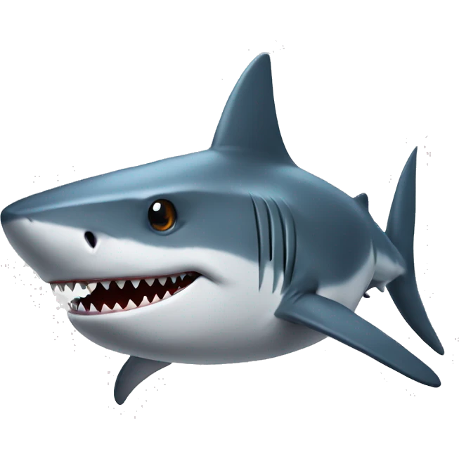 shark with tophat emoji