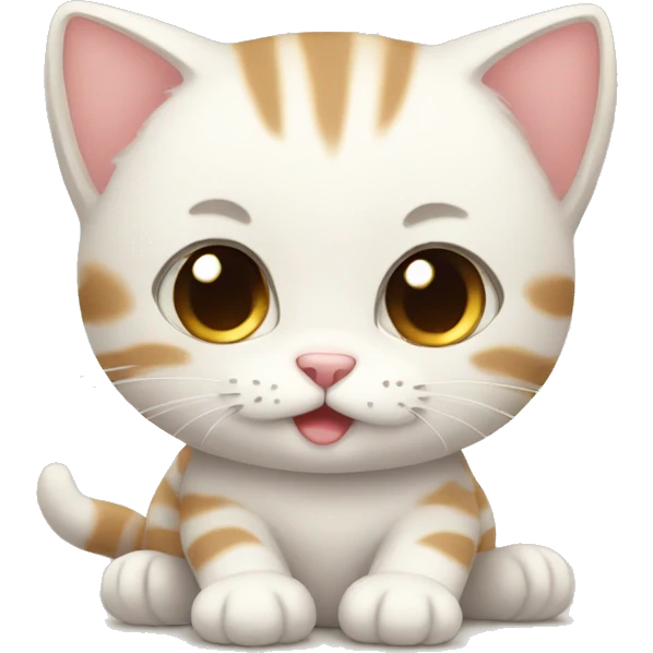 baby cute cat emoji