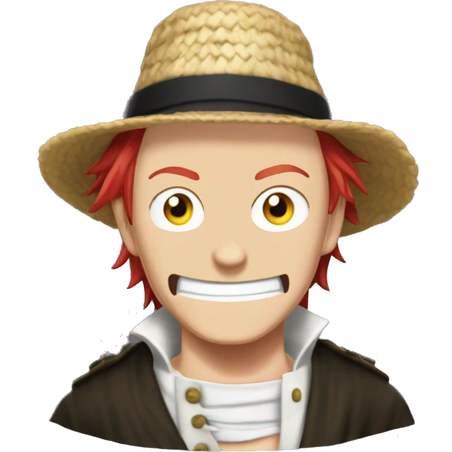 Shanks le Roux One Piece emoji