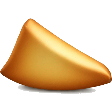 one fortune cookie emoji