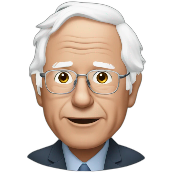 Bernie Sanders emoji
