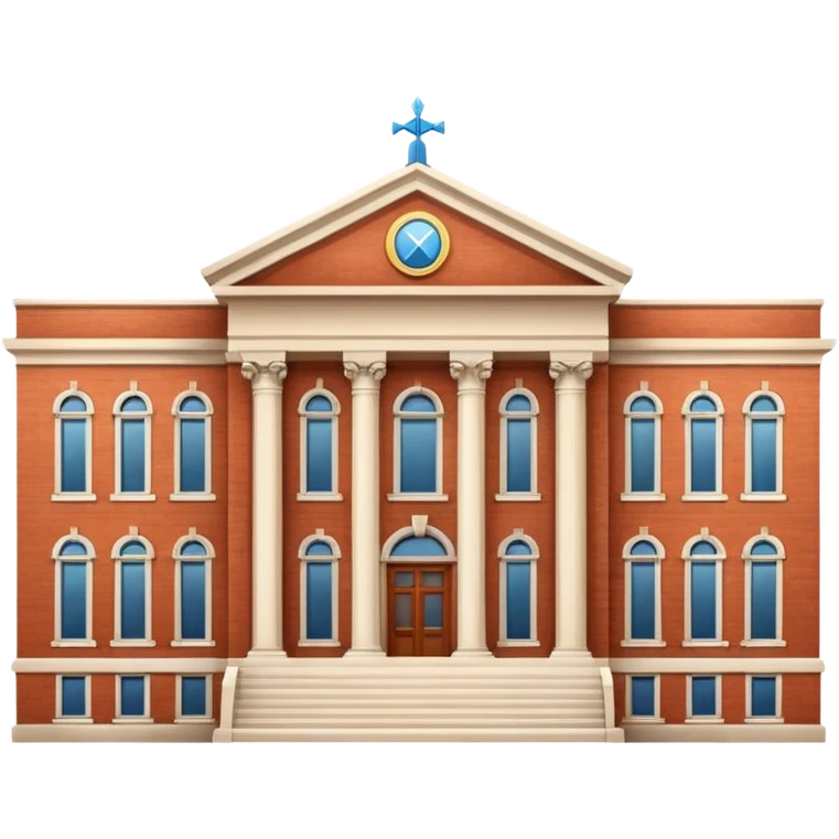 university aesthetic buildung emoji