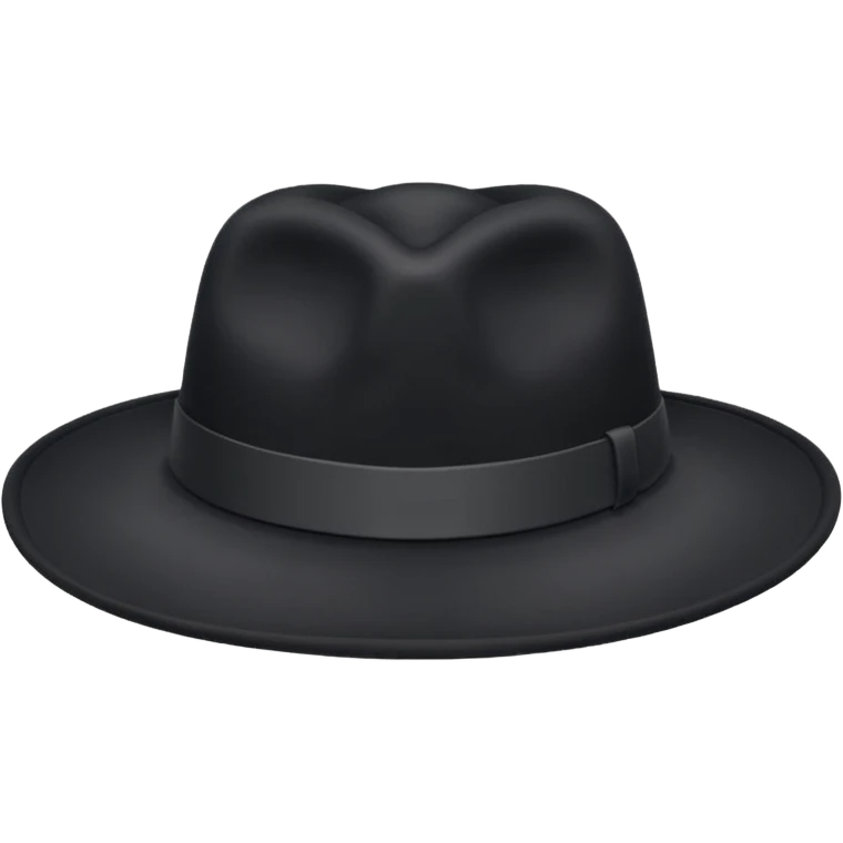 black hat emoji