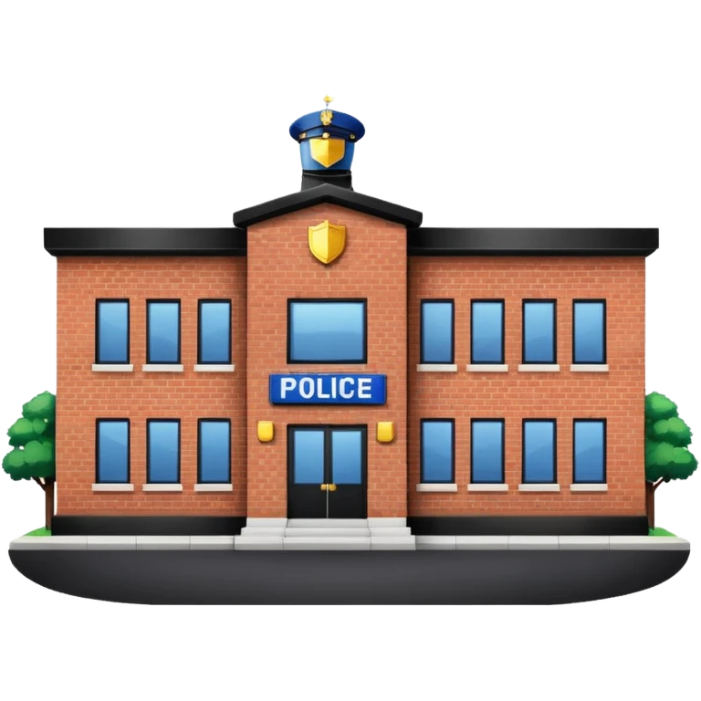 una estación de policia emoji