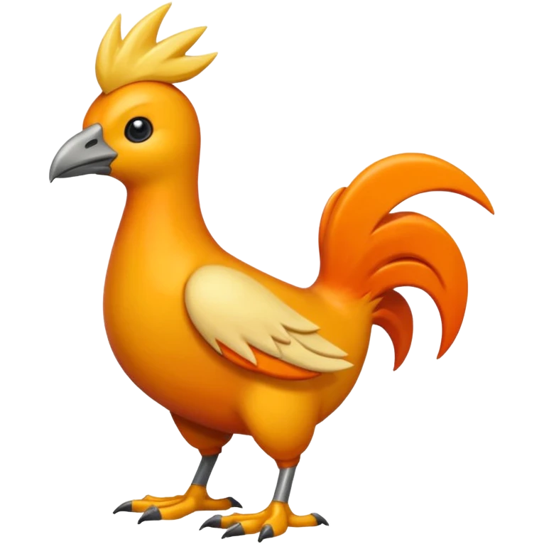 Combusken (full body) emoji