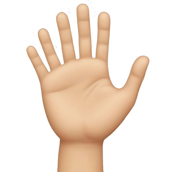 hand face emoji