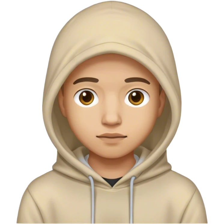 Me wearing a hoodie  emoji