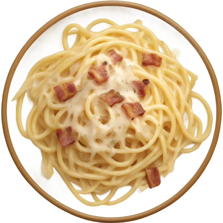 Carbonara pasta emoji