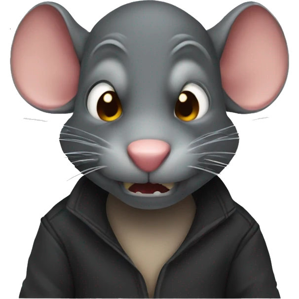 evil rat emoji