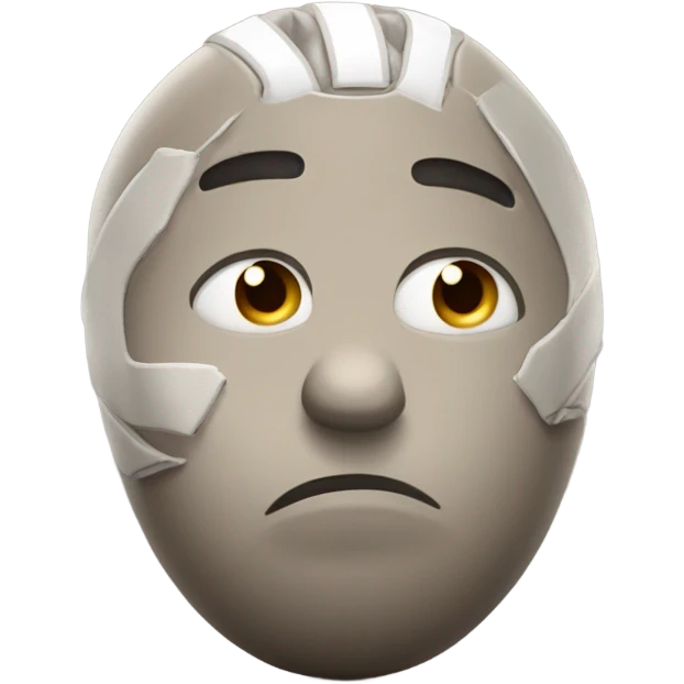 Sad football emoji