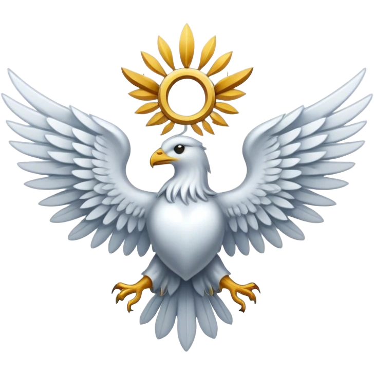 6 WINGED SERAPHIM EMBLEM emoji