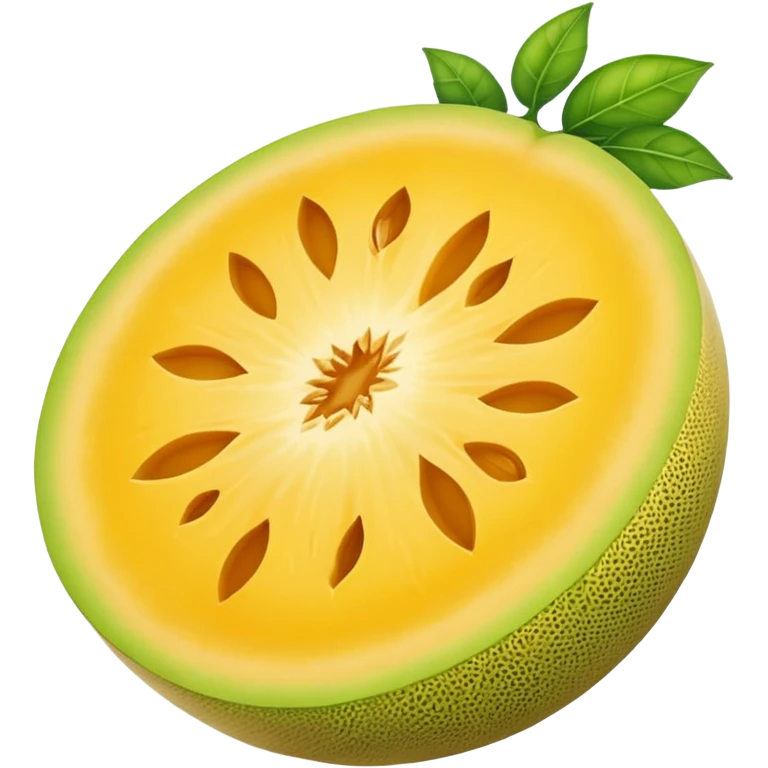 yellow melon emoji