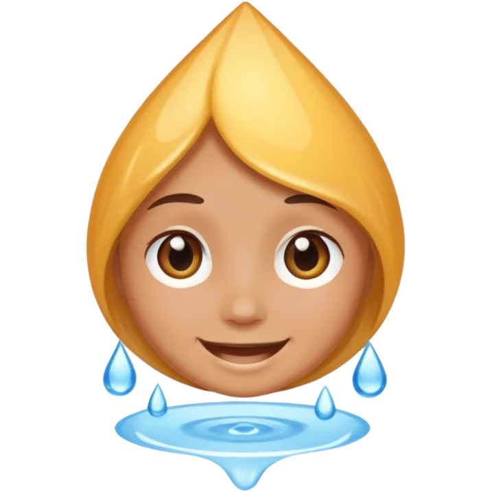 💧😁 emoji