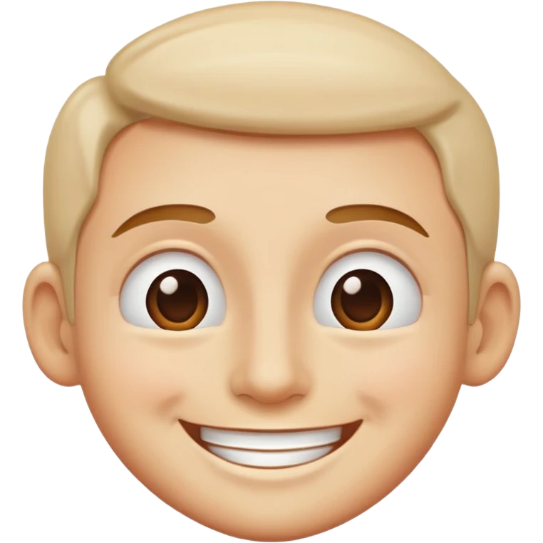 happy face with white sweat emoji