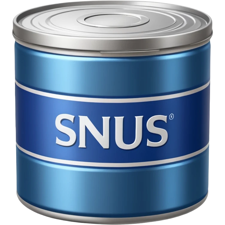 Boîte de snus emoji