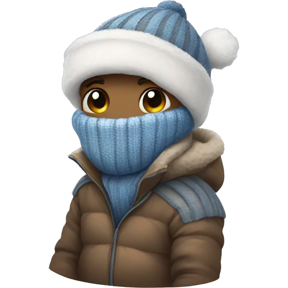 Cozy winter emoji