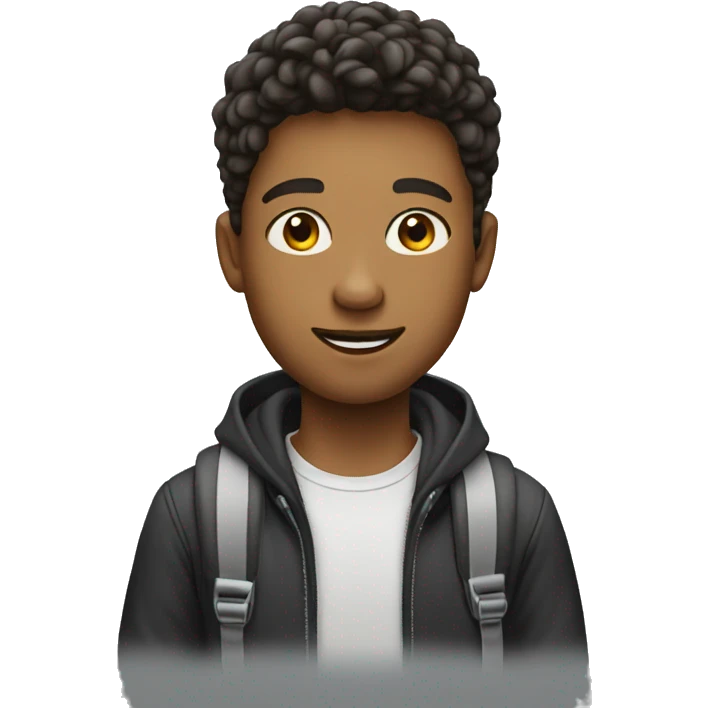 teeneger student boy emoji
