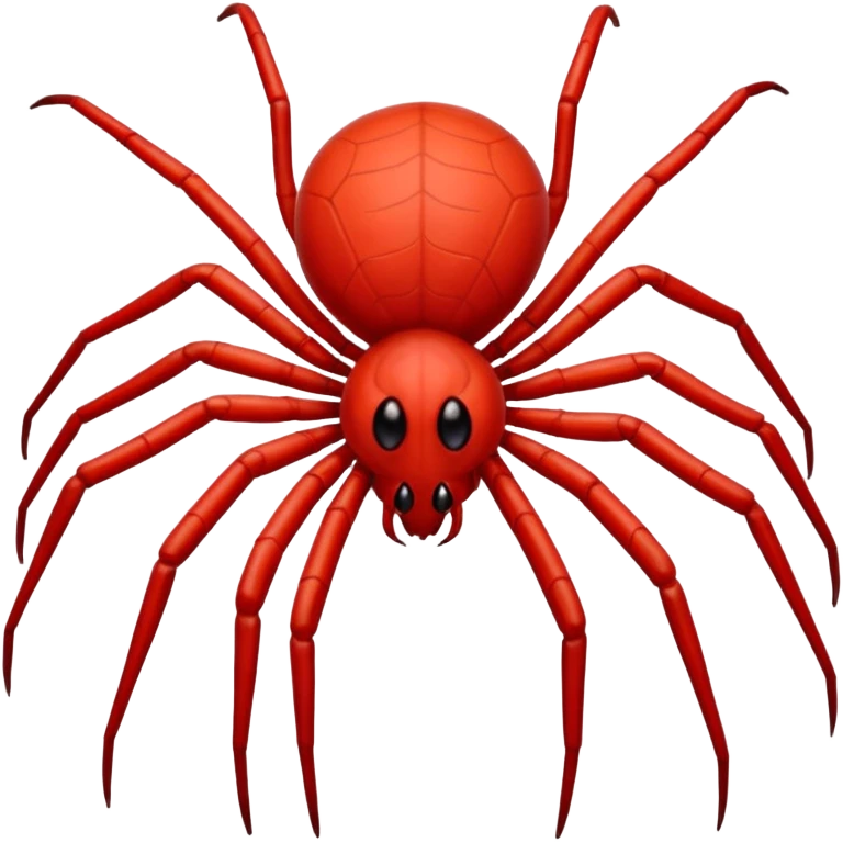 The red thread spider emoji