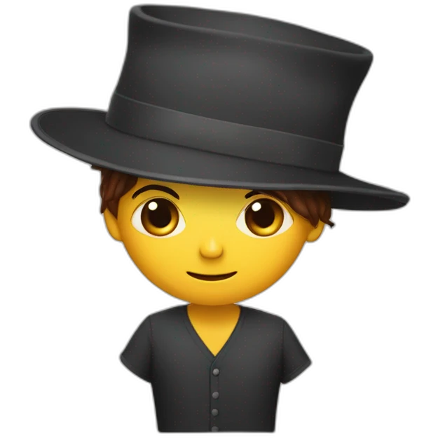 Juwish with kippa  emoji