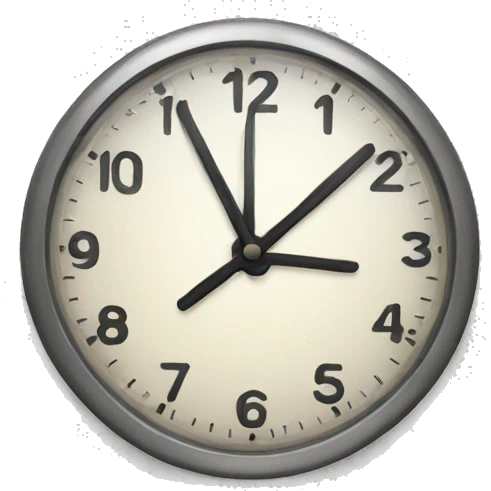 clock emoji