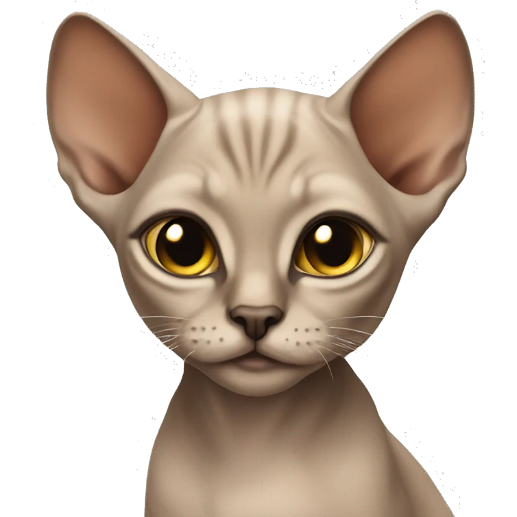 Sphinx kitten emoji