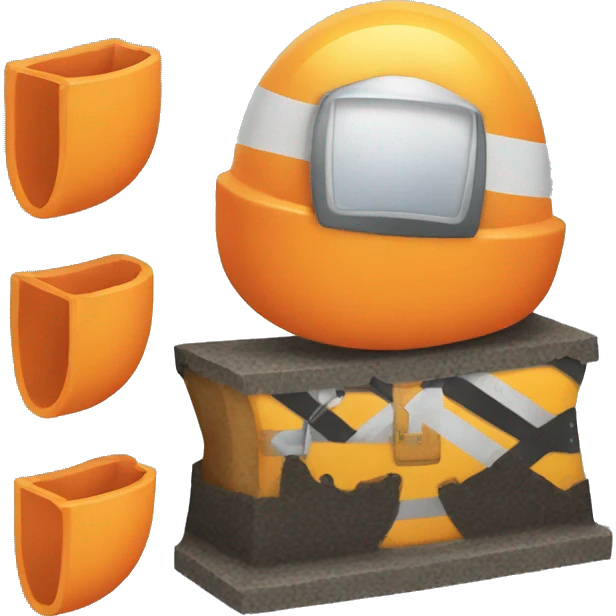 Organe construction cône emoji