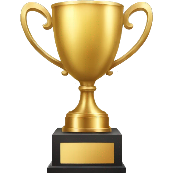 gold trophy emoji