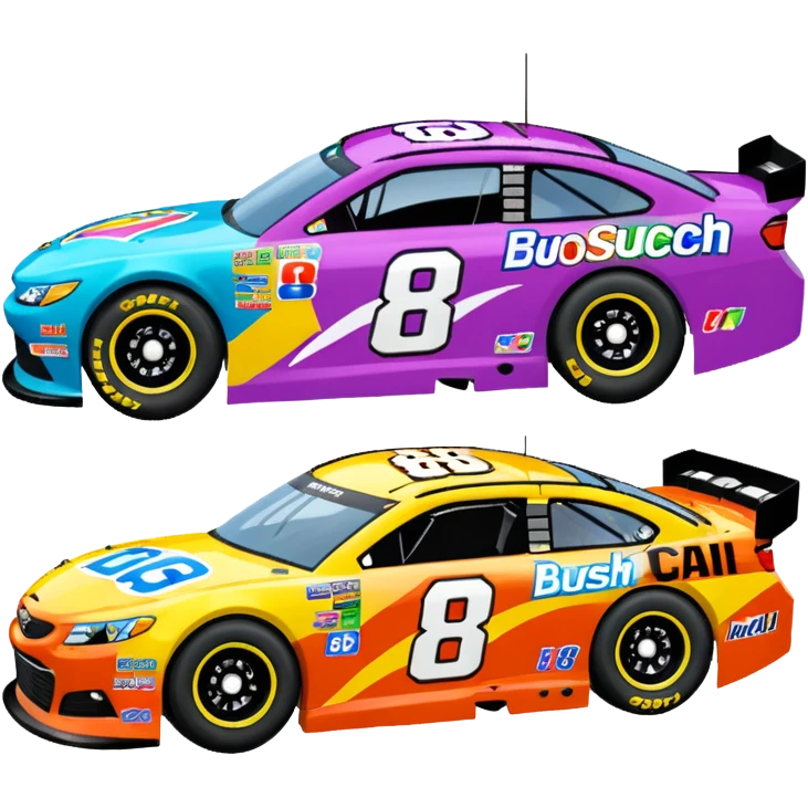 Kyle Busch Car (No. 8) best view emoji