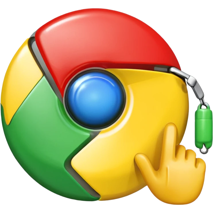 google chrome logo emoji