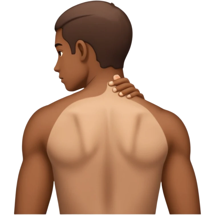 emoji of a person with a sore back emoji
