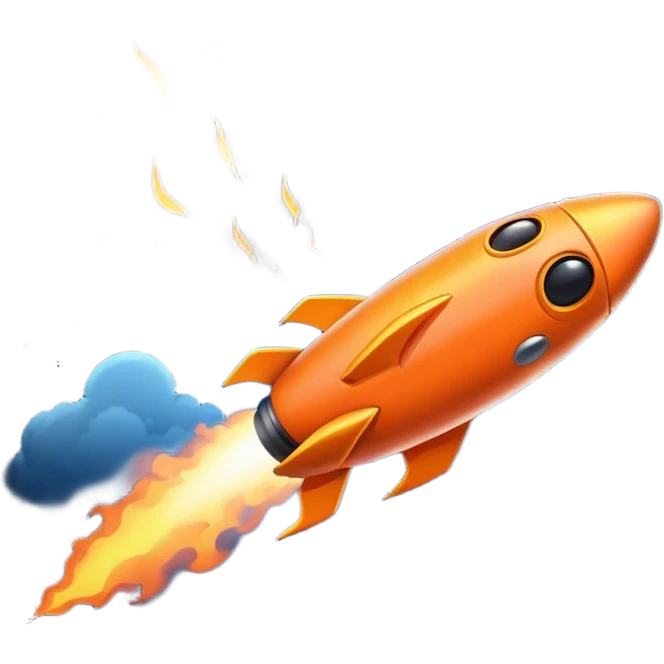 meteor similar to comet without a face emoji