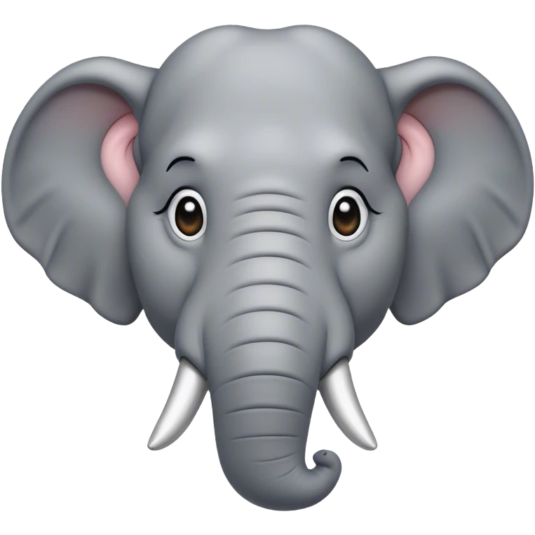 Cinematic Noble Elephant Portrait Emoji, Poised and regal, with a massive, majestic build and a smooth, well-groomed gray hide adorned with gentle wrinkles and proud tusks, deep-set soulful eyes, Simplified yet sharp and sophisticated features, highly detailed, glowing with a soft, dignified glow, high shine, intelligent and gentle, stylized with an air of ancient wisdom, focused and attentive, soft glowing outline, capturing the essence of a watchful and confident giant, so majestic it feels as though it could trump out of the screen with effortless authority! emoji