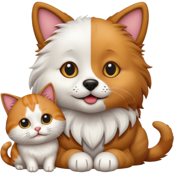 dog mix cat emoji