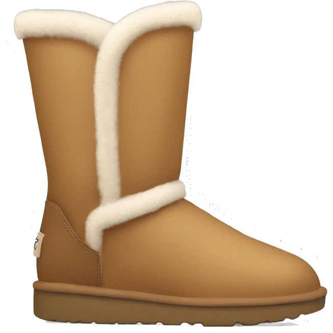 Light brown ankle length Ugg boots  emoji