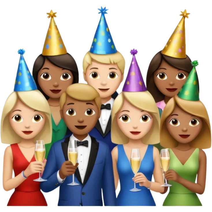 New year aesthetic emoji