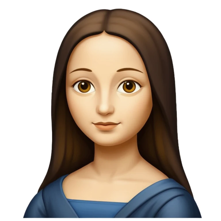 monalisa painting emoji