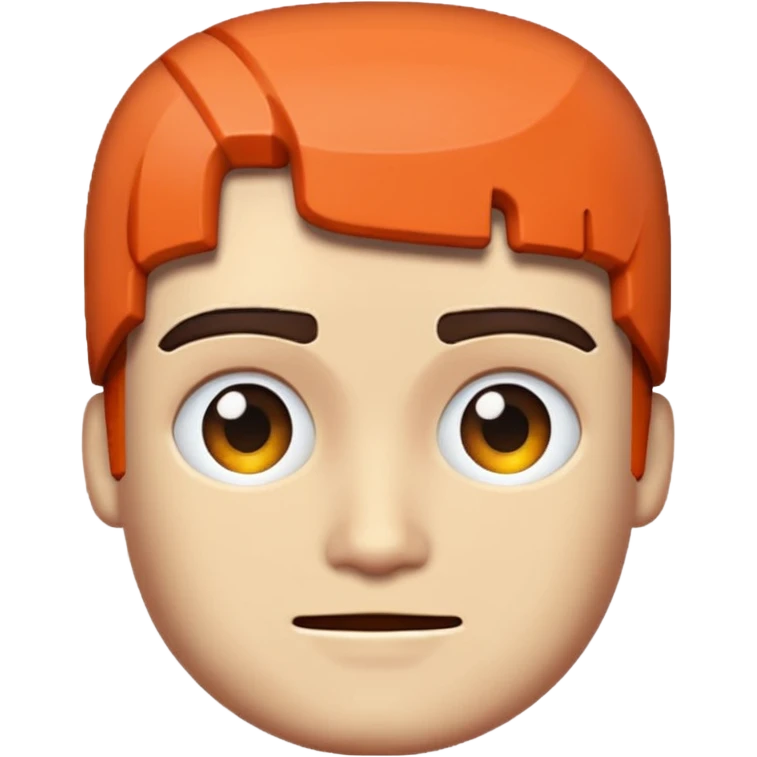 Pixels head photo emoji